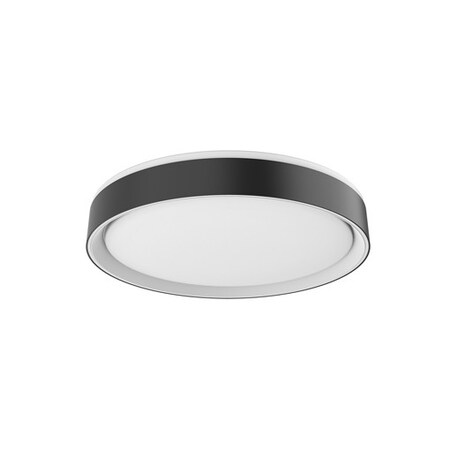 Kuzco Lighting Essex Black, White Flush Mount FM43916-BK/WH